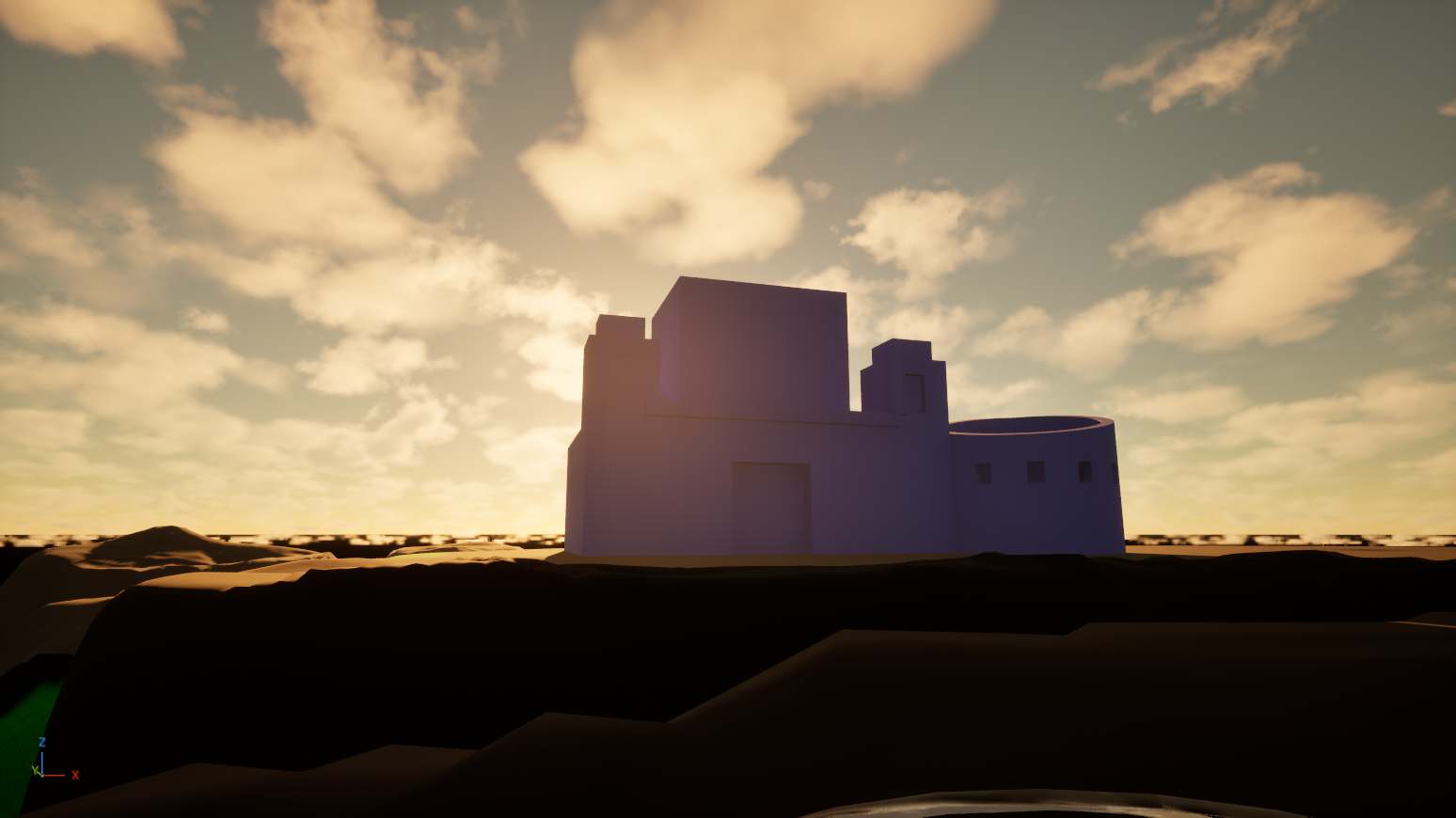 Castle Vista — UE5 in-engine shot